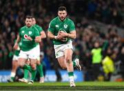 18 March 2023; Robbie Henshaw of Ireland during the Guinness Six Nations Rugby Championship match between Ireland and England at Aviva Stadium in Dublin. Photo by Harry Murphy/Sportsfile