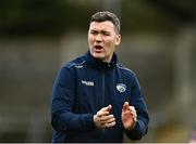 19 March 2023; Laois manager Willie Maher before the Allianz Hurling League Division 1 Group B match between Dublin and Laois at Parnell Park in Dublin. Photo by Sam Barnes/Sportsfile