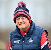 19 March 2023; Cork manager John Cleary before the Allianz Football League Division 2 match between Louth and Cork at Páirc Mhuire in Ardee, Louth. Photo by Stephen Marken/Sportsfile