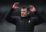 19 March 2023; Kilkenny manager Derek Lyng during the Allianz Hurling League Division 1 Group B match between Waterford and Kilkenny at UPMC Nowlan Park in Kilkenny. Photo by Piaras Ó Mídheach/Sportsfile