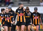 19 March 2023; Claire Phelan of Kilkenny after the Very Camogie League Division 1A match between Kilkenny and Cork at UPMC Nowlan Park in Kilkenny. Photo by Piaras Ó Mídheach/Sportsfile