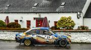 19 March 2023; Gary Kiernan and Cathal Mulgrew in their Ford Escort Mk2 during The Clonakilty Park Hotel West Cork Rally Round 2 of the Irish Tarmac Rally Championship in Clonakilty, Cork. Photo by Philip Fitzpatrick/Sportsfile