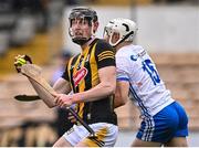 19 March 2023; David Blanchfield of Kilkenny in action against Paudie Fitzgerald of Waterford during the Allianz Hurling League Division 1 Group B match between Waterford and Kilkenny at UPMC Nowlan Park in Kilkenny. Photo by Piaras Ó Mídheach/Sportsfile