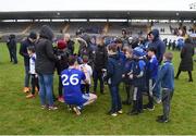 19 March 2023; Conor McManus of Monaghan signs autographs after the Allianz Football League Division 1 match between Monaghan and Tyrone at St Tiernach's Park in Clones, Monaghan. Photo by Daire Brennan/Sportsfile