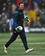 19 March 2023; Ireland assisant coach Mark Sexton before the U20 Six Nations Rugby Championship match between Ireland and England at Musgrave Park in Cork. Photo by David Fitzgerald/Sportsfile