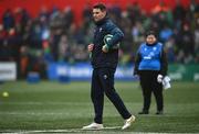 19 March 2023; Ireland assisant coach Mark Sexton before the U20 Six Nations Rugby Championship match between Ireland and England at Musgrave Park in Cork. Photo by David Fitzgerald/Sportsfile