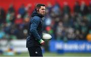 19 March 2023; Ireland assisant coach Mark Sexton before the U20 Six Nations Rugby Championship match between Ireland and England at Musgrave Park in Cork. Photo by David Fitzgerald/Sportsfile