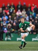 19 March 2023; Sam Prendergast of Ireland during the U20 Six Nations Rugby Championship match between Ireland and England at Musgrave Park in Cork. Photo by David Fitzgerald/Sportsfile