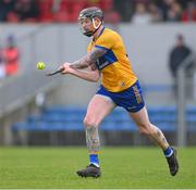 19 March 2023; Aaron Fitzgerald of Clare during the Allianz Hurling League Division 1 Group A match between Clare and Cork at Cusack Park in Ennis, Clare. Photo by Ray McManus/Sportsfile