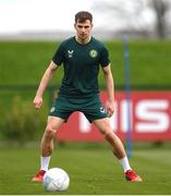 20 March 2023; Jayson Molumby during a Republic of Ireland training session at FAI National Training Centre in Abbotstown, Dublin. Photo by Stephen McCarthy/Sportsfile