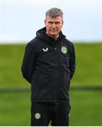 20 March 2023; Manager Stephen Kenny during a Republic of Ireland training session at FAI National Training Centre in Abbotstown, Dublin. Photo by Stephen McCarthy/Sportsfile