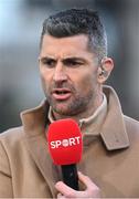 18 March 2023; Former Leinster and Ireland player, and Virgin Media analyst Rob Kearney, during the Guinness Six Nations Rugby Championship match between Ireland and England at Aviva Stadium in Dublin. Photo by Ramsey Cardy/Sportsfile