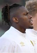 18 March 2023; Maro Itoje of England before the Guinness Six Nations Rugby Championship match between Ireland and England at Aviva Stadium in Dublin. Photo by Ramsey Cardy/Sportsfile