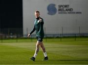 20 March 2023; James McClean during a Republic of Ireland training session at the FAI National Training Centre in Abbotstown, Dublin. Photo by Stephen McCarthy/Sportsfile
