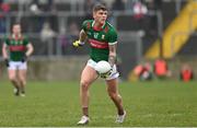 19 March 2023; Jordan Flynn of Mayo during the Allianz Football League Division 1 match between Donegal and Mayo at MacCumhaill Park in Ballybofey, Donegal. Photo by Ramsey Cardy/Sportsfile