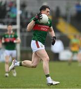 19 March 2023; Paddy Durcan of Mayo during the Allianz Football League Division 1 match between Donegal and Mayo at MacCumhaill Park in Ballybofey, Donegal. Photo by Ramsey Cardy/Sportsfile