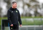 20 March 2023; Manager Stephen Kenny during a Republic of Ireland training session at the FAI National Training Centre in Abbotstown, Dublin. Photo by Stephen McCarthy/Sportsfile