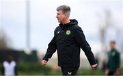 20 March 2023; Manager Stephen Kenny during a Republic of Ireland training session at the FAI National Training Centre in Abbotstown, Dublin. Photo by Stephen McCarthy/Sportsfile