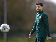 20 March 2023; Mikey Johnston during a Republic of Ireland training session at the FAI National Training Centre in Abbotstown, Dublin. Photo by Stephen McCarthy/Sportsfile