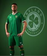 19 March 2023; Matt Doherty poses for a portrait during a Republic of Ireland squad portrait session at Castleknock Hotel in Dublin. Photo by Stephen McCarthy/Sportsfile