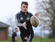 20 March 2023; Cormac O'Sullivan during a Leinster Rugby coaching course with the Defence Forces at The Curragh Camp in Kildare. Photo by Piaras Ó Mídheach/Sportsfile