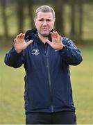 20 March 2023; Coach John Bagnell during a Leinster Rugby coaching course with the Defence Forces at The Curragh Camp in Kildare. Photo by Piaras Ó Mídheach/Sportsfile