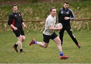 20 March 2023; Howard Beary during a Leinster Rugby coaching course with the Defence Forces at The Curragh Camp in Kildare. Photo by Piaras Ó Mídheach/Sportsfile