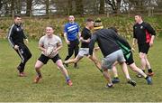 20 March 2023; Howard Beary during a Leinster Rugby coaching course with the Defence Forces at The Curragh Camp in Kildare. Photo by Piaras Ó Mídheach/Sportsfile