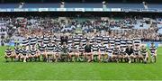 17 March 2023; The St. Kieran's College Kilkenny squad before the Masita GAA Post Primary Schools Croke Cup Final match between St. Kieran's College Kilkenny and Presentation College Athenry at Croke Park in Dublin. Photo by Stephen Marken/Sportsfile
