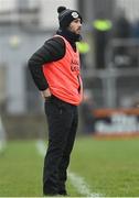 19 March 2023; Injured Donegal player Ryan McHugh during the Allianz Football League Division 1 match between Donegal and Mayo at MacCumhaill Park in Ballybofey, Donegal. Photo by Ramsey Cardy/Sportsfile