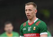 19 March 2023; Ryan O'Donoghue of Mayoduring the Allianz Football League Division 1 match between Donegal and Mayo at MacCumhaill Park in Ballybofey, Donegal. Photo by Ramsey Cardy/Sportsfile