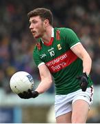 19 March 2023; Fionn McDonagh of Mayo during the Allianz Football League Division 1 match between Donegal and Mayo at MacCumhaill Park in Ballybofey, Donegal. Photo by Ramsey Cardy/Sportsfile