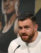 20 March 2023; Thomas Carty during a media conference, held at the Mansion House in Dublin, who will be fighting on the undercard of the undisputed super lightweight championship fight between Katie Taylor and Chantelle Cameron, on May 20th at 3Arena in Dublin. Photo by David Fitzgerald/Sportsfile