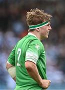 17 March 2023; Luke McLaughlin of Gonzaga College during the Bank of Ireland Leinster Schools Senior Cup Final match between Gonzaga College and Blackrock Collegee at RDS Arena in Dublin. Photo by Sam Barnes/Sportsfile