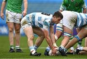 17 March 2023; Oliver Coffey of Blackrock College during the Bank of Ireland Leinster Schools Senior Cup Final match between Gonzaga College and Blackrock Collegee at RDS Arena in Dublin. Photo by Sam Barnes/Sportsfile