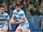 17 March 2023; Alex Mullan of Blackrock College during the Bank of Ireland Leinster Schools Senior Cup Final match between Gonzaga College and Blackrock Collegee at RDS Arena in Dublin. Photo by Sam Barnes/Sportsfile