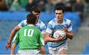 17 March 2023; Mark Walsh of Blackrock College during the Bank of Ireland Leinster Schools Senior Cup Final match between Gonzaga College and Blackrock Collegee at RDS Arena in Dublin. Photo by Sam Barnes/Sportsfile