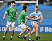 17 March 2023; Charlie Kennedy of Gonzaga College during the Bank of Ireland Leinster Schools Senior Cup Final match between Gonzaga College and Blackrock Collegee at RDS Arena in Dublin. Photo by Sam Barnes/Sportsfile