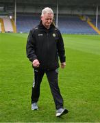 18 March 2023; Offaly manager Martin Murphy before the Allianz Football League Division 3 match between Tipperary and Offaly at FBD Semple Stadium in Thurles, Tipperary. Photo by Ray McManus/Sportsfile