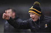 19 March 2023; Kilkenny manager Peter Barry during the Allianz Hurling League Division 1 Group B match between Waterford and Kilkenny at UPMC Nowlan Park in Kilkenny. Photo by Piaras Ó Mídheach/Sportsfile
