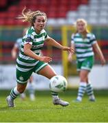 18 March 2023; Lia O'Leary of Shamrock Rovers during the SSE Airtricity Women's Premier Division match between Shelbourne and Shamrock Rovers at Tolka Park in Dublin. Photo by Tyler Miller/Sportsfile
