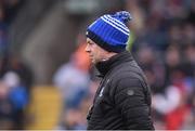 19 March 2023; Monaghan selector Gabriel Bannigan ahead of the Allianz Football League Division 1 match between Monaghan and Tyrone at St Tiernach's Park in Clones, Monaghan. Photo by Daire Brennan/Sportsfile