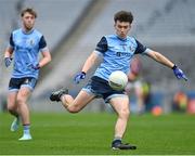 17 March 2023; Joe Campbell of Summerhill College in action during the Masita GAA Post Primary Schools Hogan Cup Final match between Summerhill College Sligo and Omagh CBS at Croke Park in Dublin. Photo by Stephen Marken/Sportsfile