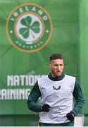 21 March 2023; Matt Doherty during a Republic of Ireland training session at the FAI National Training Centre in Abbotstown, Dublin. Photo by Stephen McCarthy/Sportsfile