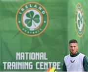 21 March 2023; Matt Doherty during a Republic of Ireland training session at the FAI National Training Centre in Abbotstown, Dublin. Photo by Stephen McCarthy/Sportsfile