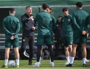 21 March 2023; Manager Stephen Kenny during a Republic of Ireland training session at the FAI National Training Centre in Abbotstown, Dublin. Photo by Stephen McCarthy/Sportsfile