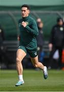 21 March 2023; Jamie McGrath during a Republic of Ireland training session at the FAI National Training Centre in Abbotstown, Dublin. Photo by Stephen McCarthy/Sportsfile