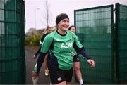 21 March 2023; Fiona Tuite during Ireland women's squad training at the IRFU High Performance Centre at the Sport Ireland Campus in Dublin. Photo by Ramsey Cardy/Sportsfile