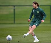 21 March 2023; Jeff Hendrick during a Republic of Ireland training session at the FAI National Training Centre in Abbotstown, Dublin. Photo by Stephen McCarthy/Sportsfile