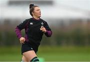 21 March 2023; Maeve Óg O’Leary during Ireland women's squad training at the IRFU High Performance Centre at the Sport Ireland Campus in Dublin. Photo by Ramsey Cardy/Sportsfile